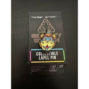 FNAF Five Nights at Freddy's Security Breach Swapins blind box pin - Fazbear